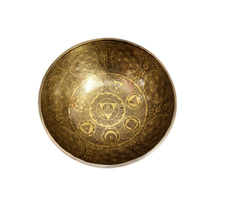 Engraved Singing Bowls – For Self-Healing and Meditation