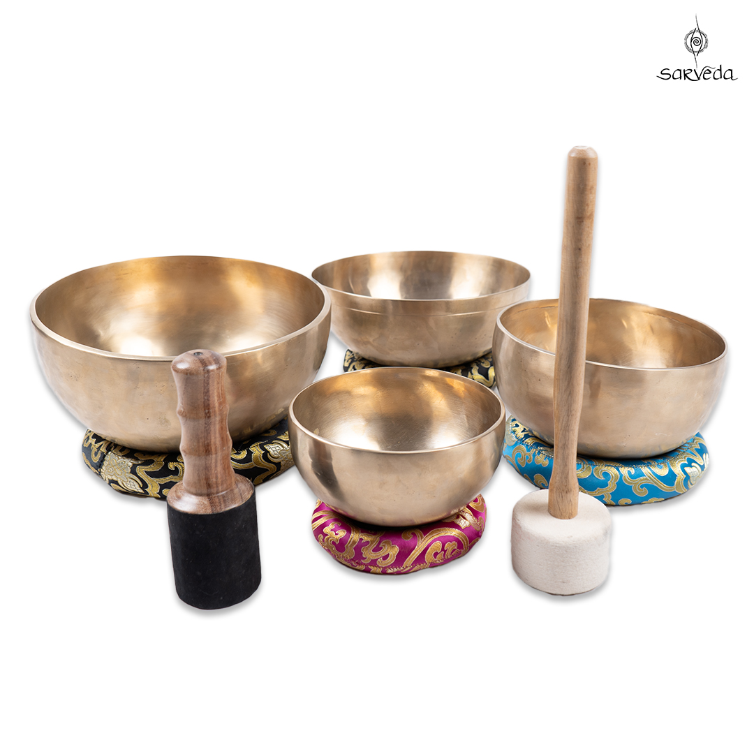 The Four Bowl Set – Root, Heart, Third Eye and Universal