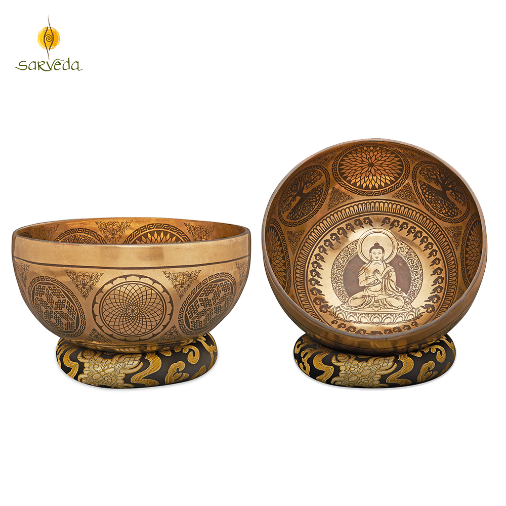 Etched Handmade Singing Bowls