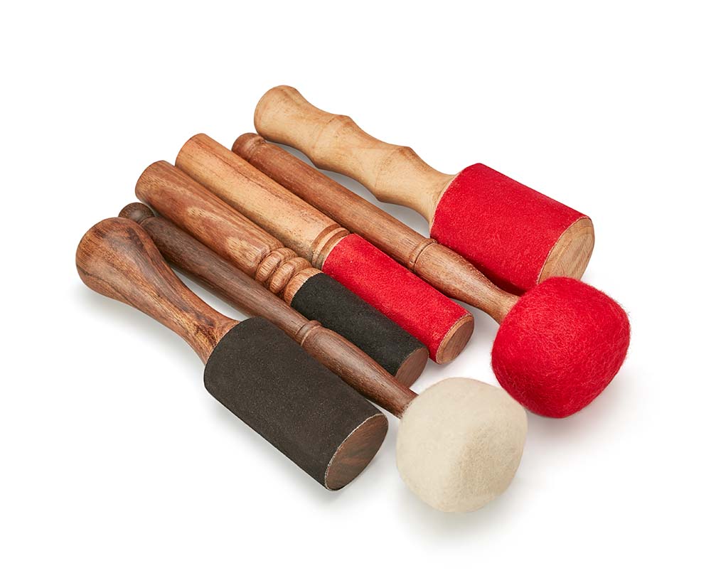 Wooden Mallets for Singing Bowls